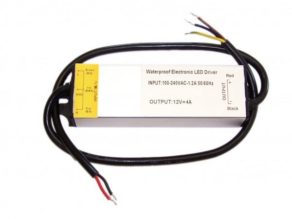 Netzteil für LED Stripes - Outdoor 48W - 12V